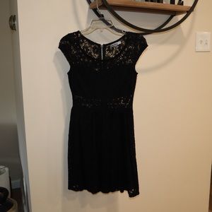 Black Lace Dress - Small